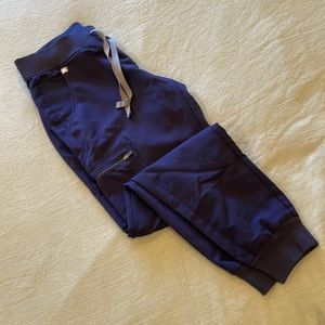 Navy Blue Figs Jogger Scrubs